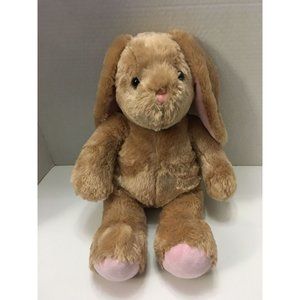 Build A Bear Pawlette Bunny Rabbit Floppy Ears 16" Tan Plush Stuffed Animal Toy